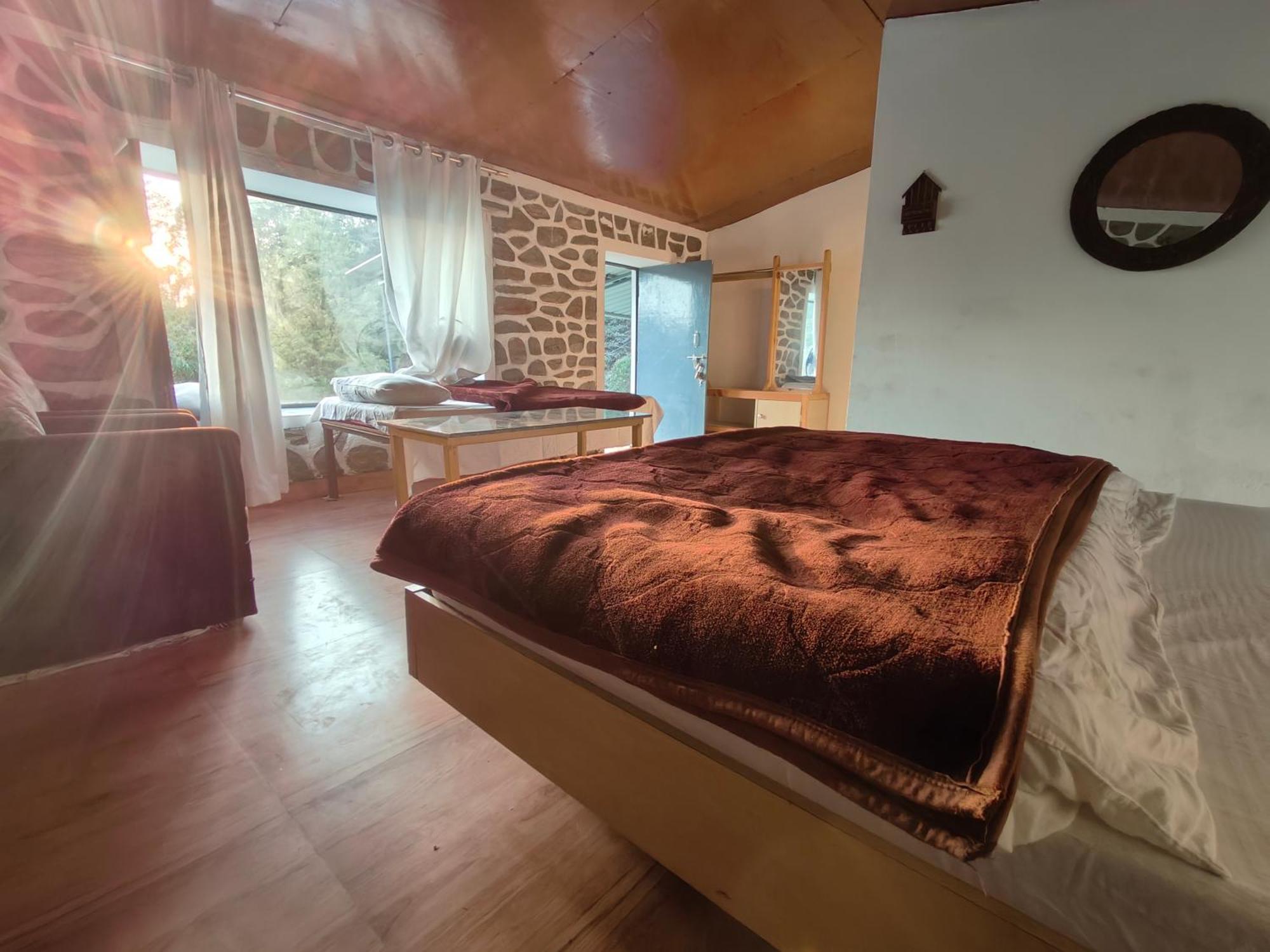 Himwanderer Camps & Cottages Pangot ナイニタール エクステリア 写真